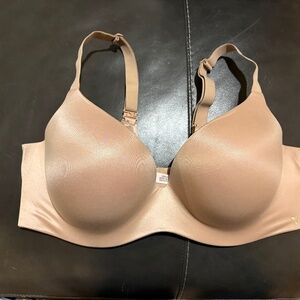 Victoria’s Secret Lined Demi Bra Nude Beige 40D Underwire